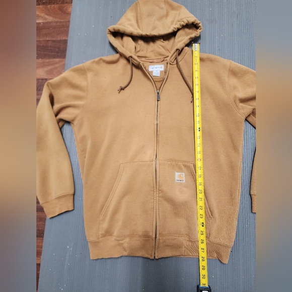 Vintage Carhartt Brown Work Hoody - Picture 4 of 6